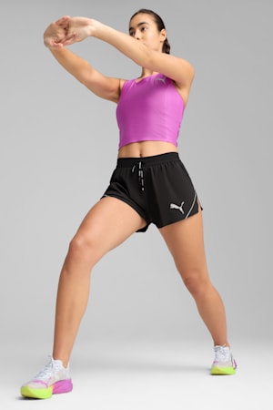 RACEDAY ULTRAWEAVE 3" Split Shorts Women, PUMA Black, extralarge-GBR